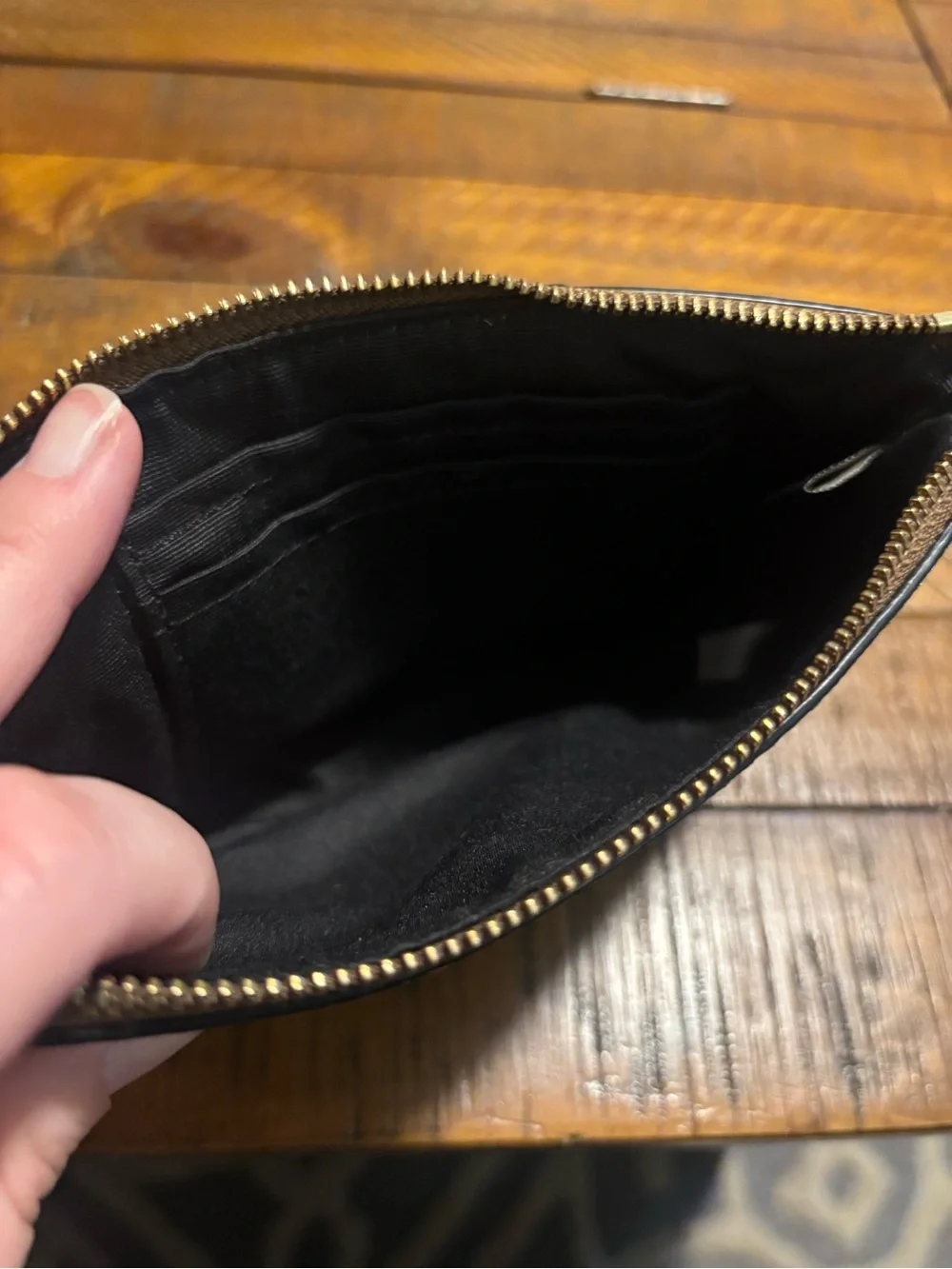 Coach Signature Wristlet